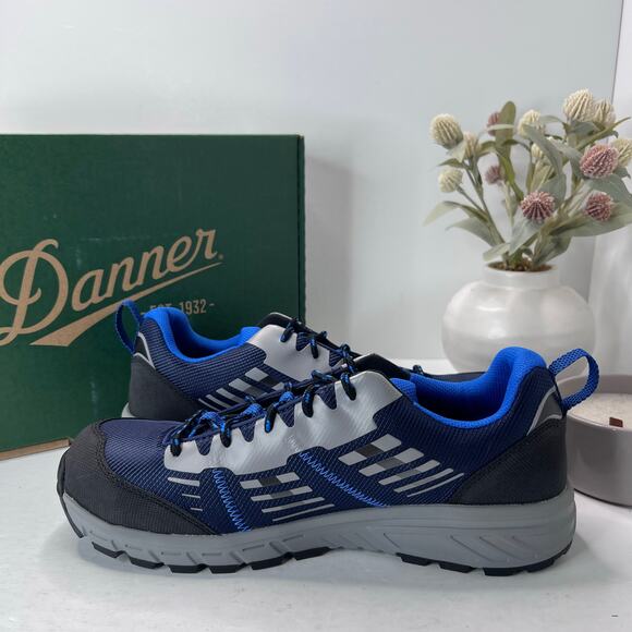Danner Run Time 3" ESD Composite Toe Sneaker Dark Blue/Gray 12378 Men 11.5D NWB - Picture 7 of 10